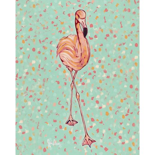 Flamingo portrait II