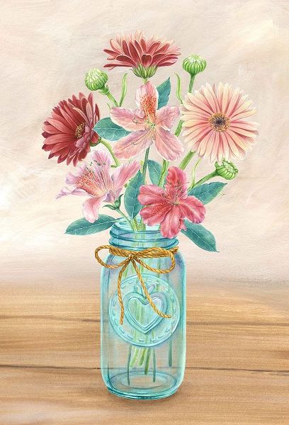 Floral Jar I