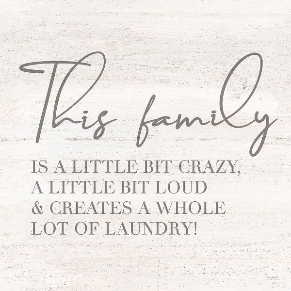 Laundry Room Humor IV-Family