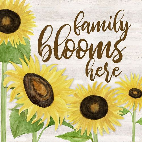 Fall Sunflower sentiment I-Family