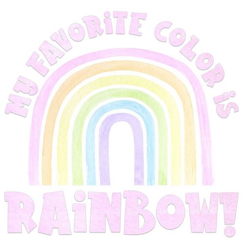 Pastel Rainbows II-Favorite
