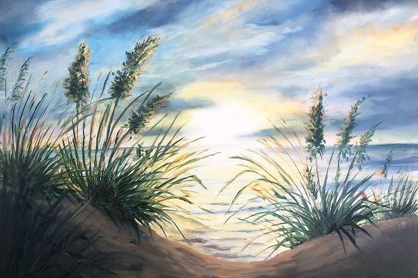 Coastal Sunrise Oil Painting landscape