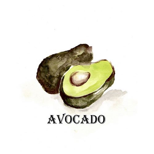 Veggie Sketch  II-Avocado