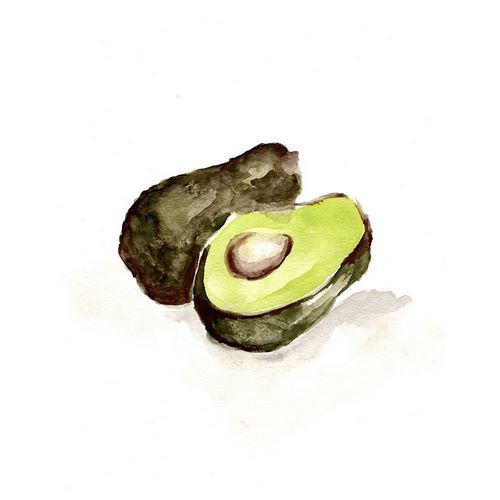 Veggie Sketch plain  II-Avocado