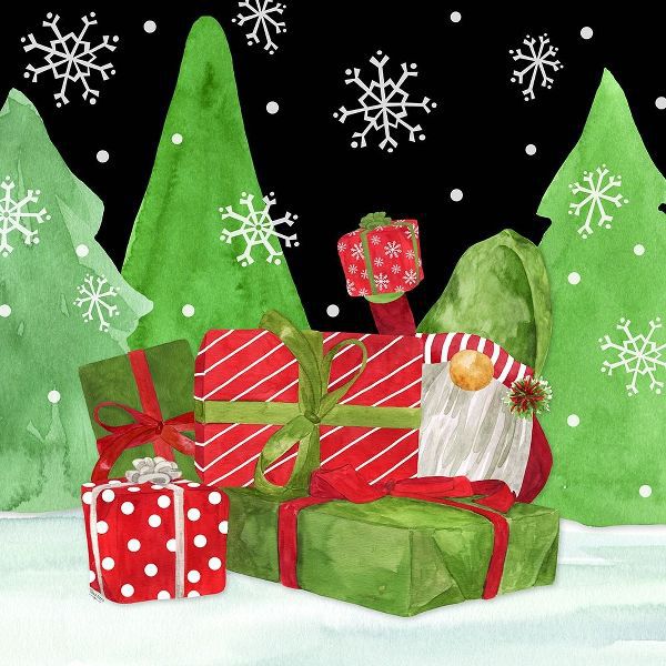 Reed, Tara 아티스트의 Gnome for Christmas I-Gifts 작품