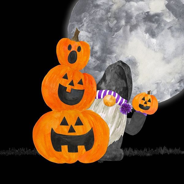Reed, Tara 아티스트의 Gnomes of Halloween V-Pumpkins 작품