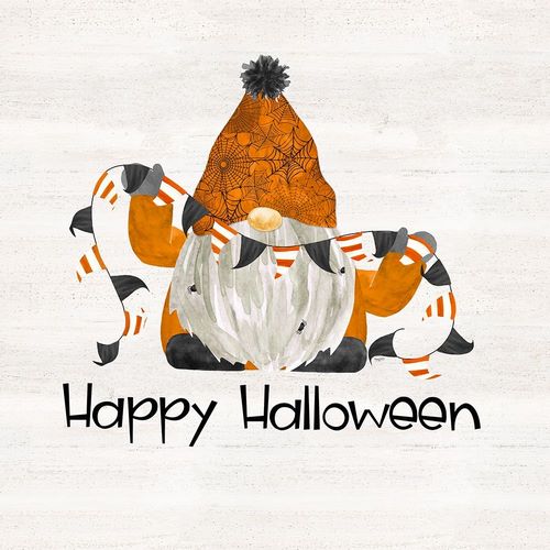 Reed, Tara 아티스트의 Gnomes of Halloween Sentiment IV-Happy Halloween 작품