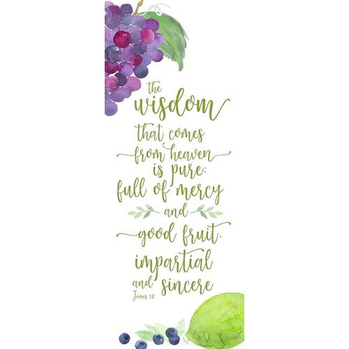 Fruit of the Spirit vertical IV-Wisdom