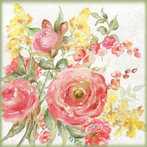 Romantic Watercolor Floral Bouquet