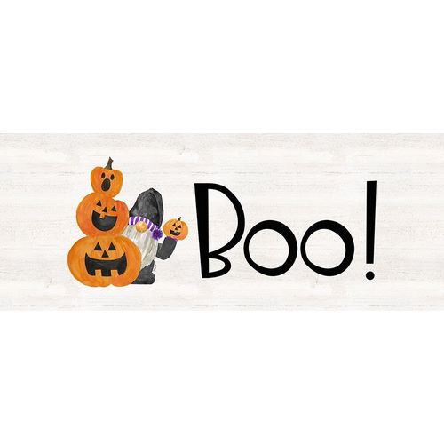 Reed, Tara 아티스트의 Gnomes of Halloween panel I-Boo 작품