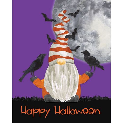 Reed, Tara 아티스트의 Gnomes of Halloween portrait II-Happy Halloween 작품