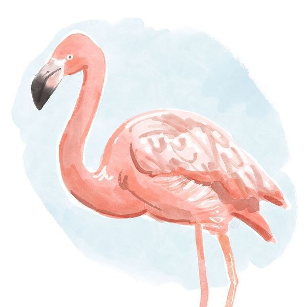 Tropical  Flamingo I