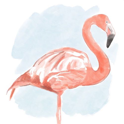 Tropical  Flamingo II