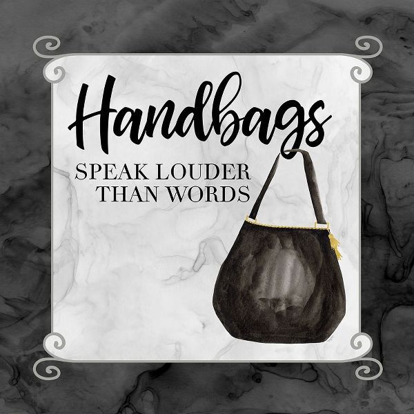Fashion Humor XIII-Handbags Speak