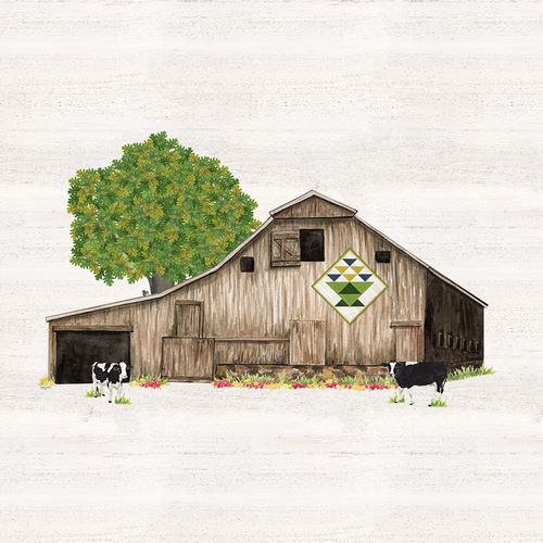 Spring and Summer Barn Quilt I