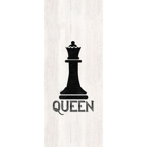 Chess Piece vertical II-Queen