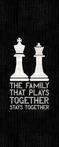 Chess Sentiment vertical black II-Family
