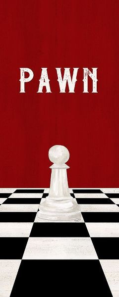 Rather be Playing Chess Pieces red panel I-Pawn