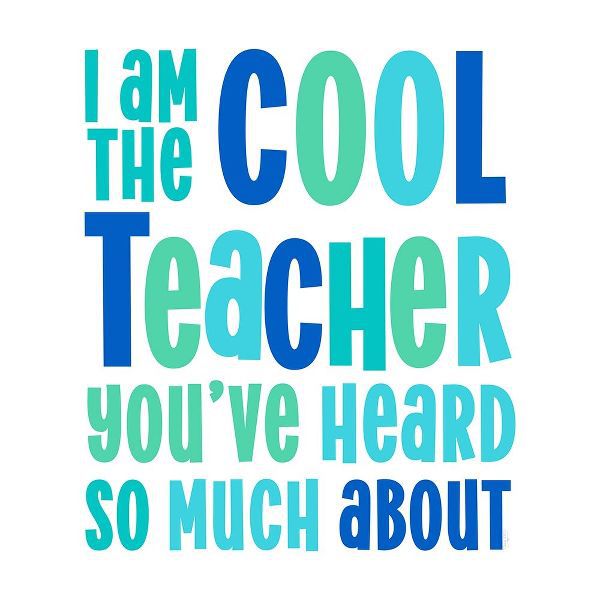 Teacher Truths blue II-Cool Teacher