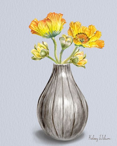 Poppies  in Vase II