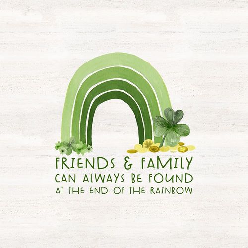 Shamrock Rainbows I-Friends and Family