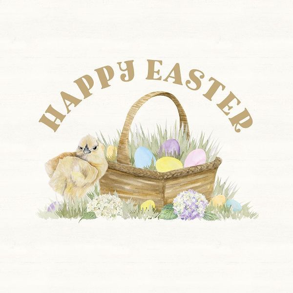 Farmhouse  Easter Sentiment IV-Easter Basket