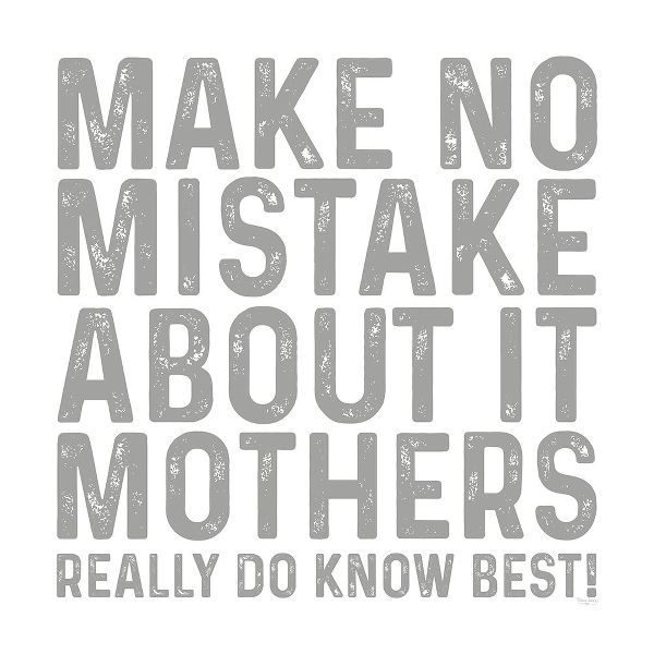 Mother  Sentiments V-No Mistake