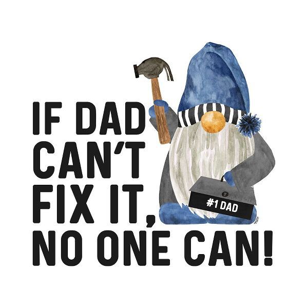Reed, Tara 작가의 Fathers Day Gnome II-Fix It 작품