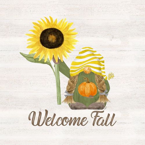 Reed, Tara 아티스트의 Fall Gnomes Sentiment III-Welcome Fall 작품