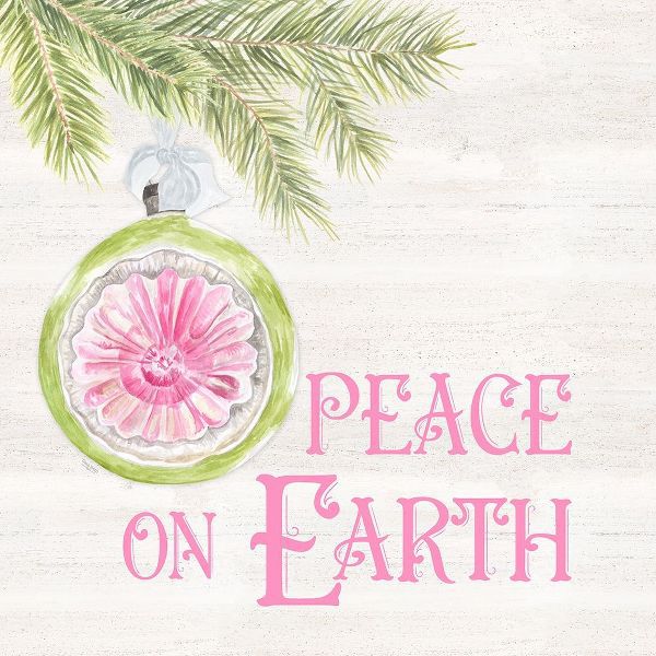 Reed, Tara 아티스트의 Vintage Christmas III-Peace on Earth 작품