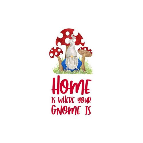 Reed, Tara 아티스트의 Gardening Gnomes Sentiment vertical I-Home is 작품