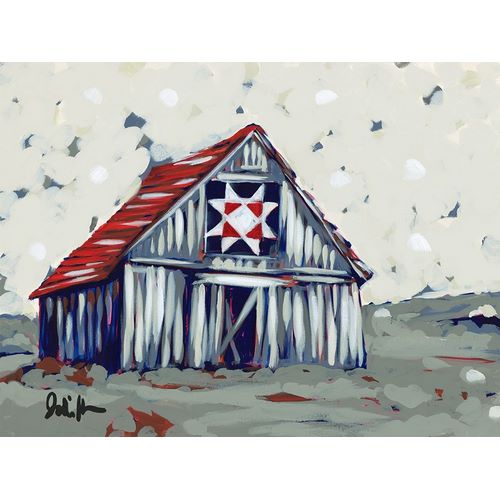 Augustine, Jodi 아티스트의 Farm Pop Barn II-Quilt 작품