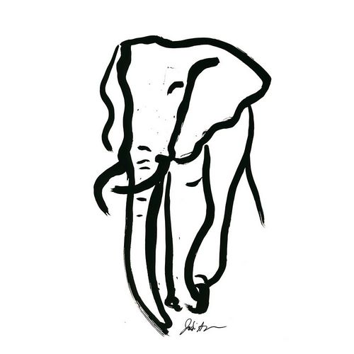 Augustine, Jodi 작가의 Inked Safari II-Elephant 작품