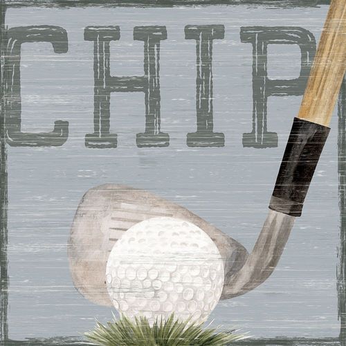 Reed, Tara 작가의 Golf Days neutral VII-Chip 작품