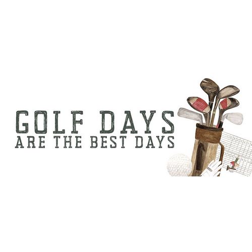 Reed, Tara 작가의 Golf Days neutral panel III-Best Days 작품