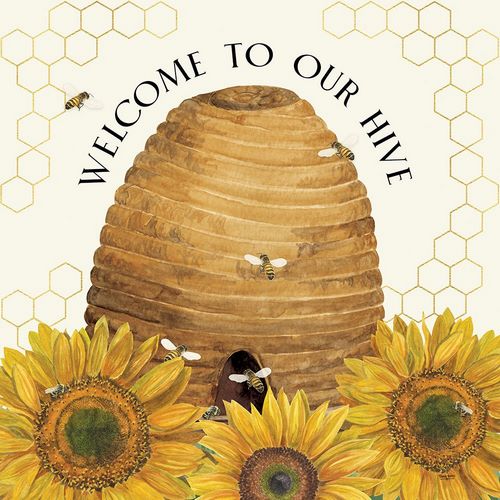 Reed, Tara 아티스트의 Honey Bees And Flowers Please III-Welcome작품입니다.