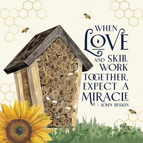 Reed, Tara 아티스트의 Honey Bees And Flowers Please V-Love and Skill작품입니다.