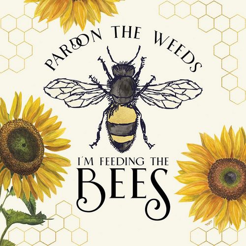 Reed, Tara 아티스트의 Honey Bees And Flowers Please VI-Pardon the Weeds작품입니다.
