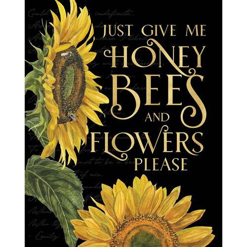 Reed, Tara 아티스트의 Honey Bees And Flowers Please portrait I-Give me Honey Bees작품입니다.