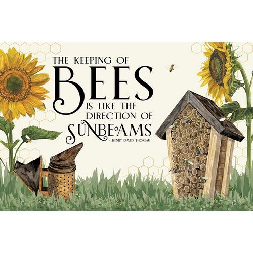 Reed, Tara 아티스트의 Honey Bees And Flowers Please landscape IV-Sunbeams작품입니다.