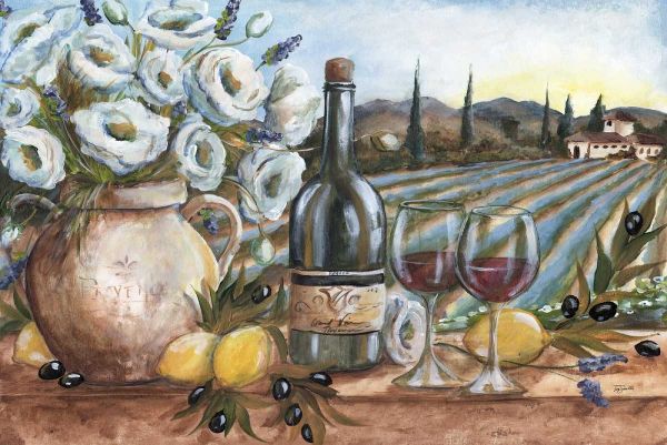 Provence Wine Landscape