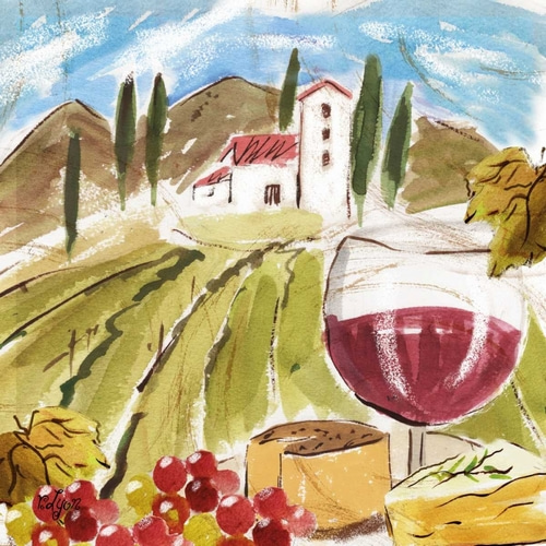 Tuscan Watercolor IV