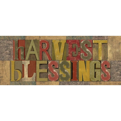 Harvest Blessings Printer Block Panel