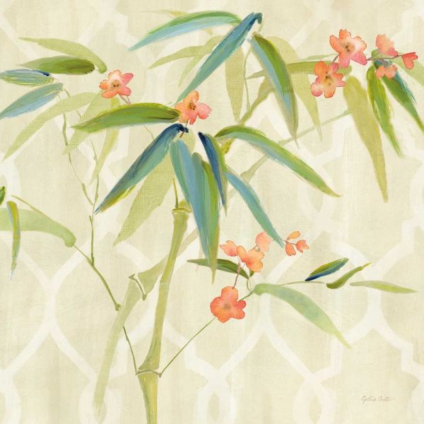 Zen Bamboo w/blossoms I