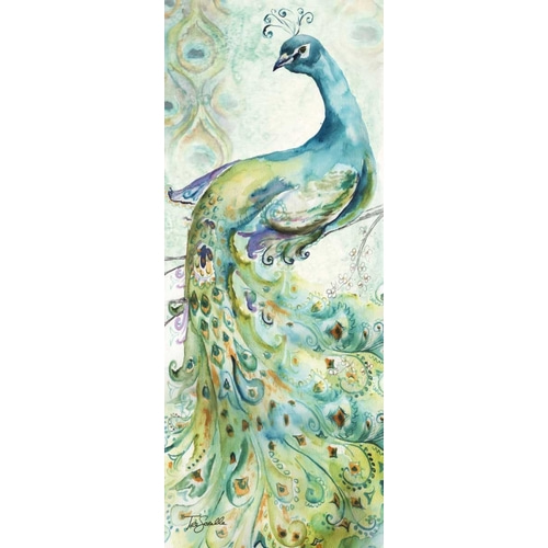 Bohemian Peacocks Panel I