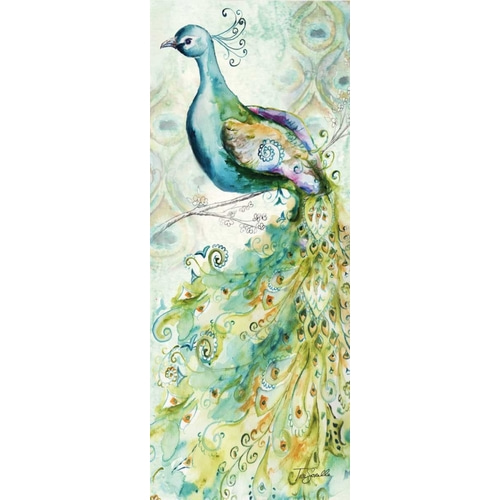 Bohemian Peacocks Panel II