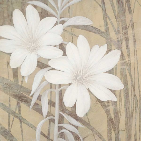 Modern White Blossoms