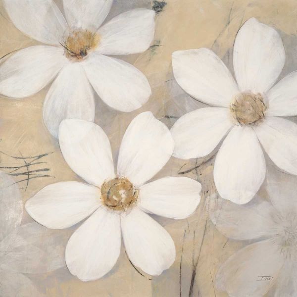 Modern Pale Blossoms