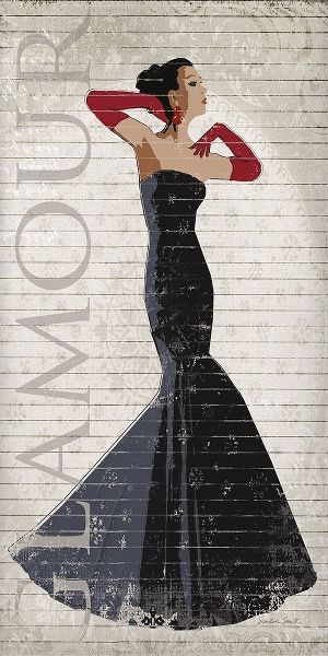 Black Dress Glamour