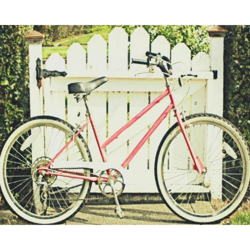 Vintage Pink Bike